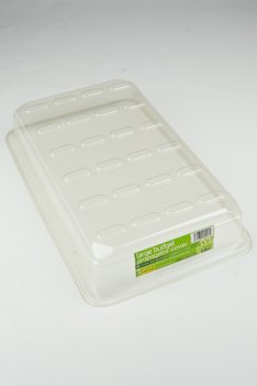 Tunn transparent huv utan ventilation