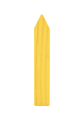 Sticketiketter av trä, 10 cm, 50-pack