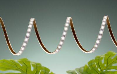 led strip växter