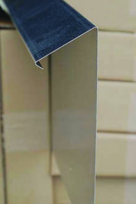 Snigelstaket, galvaniserad, 10 plåtar / 100 cm